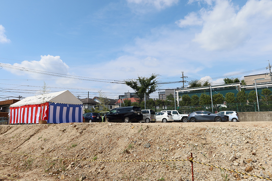 天白区の現場の様子