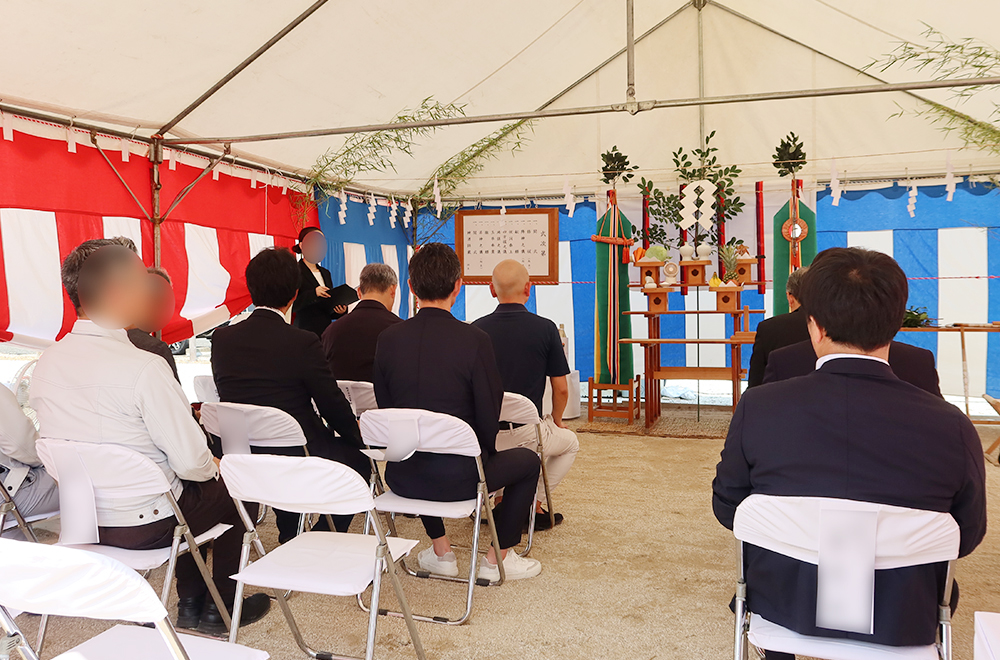 ナーシング和楽縁元志賀(仮)の地鎮祭