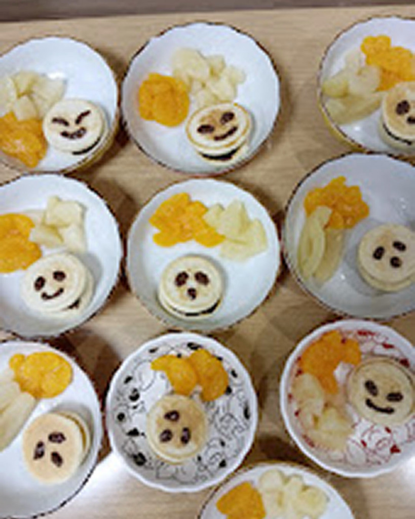 ハロウィンの特別メニュー