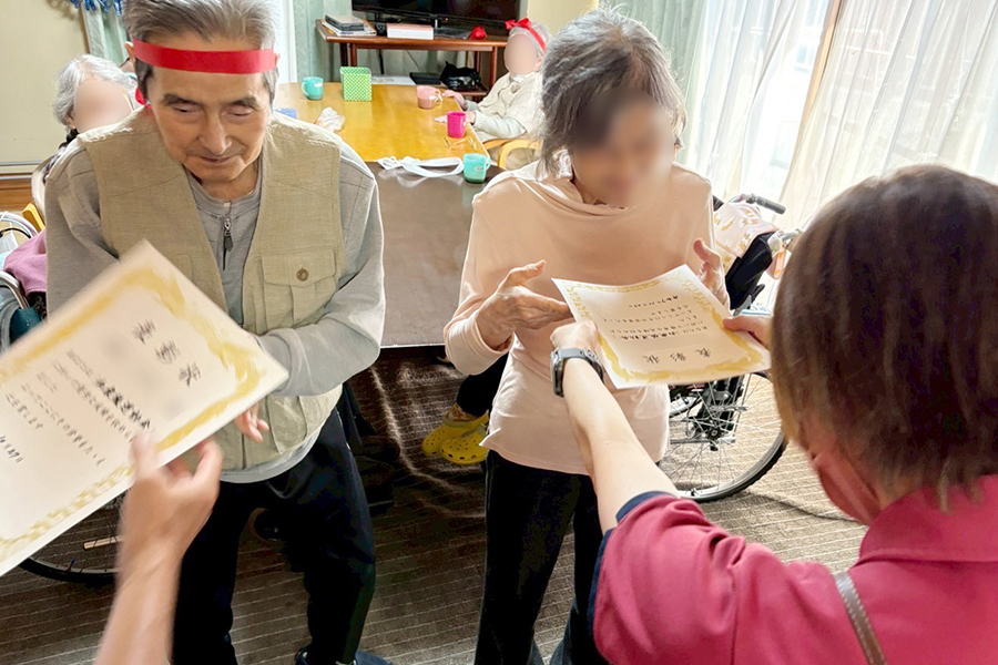 表彰授与の様子