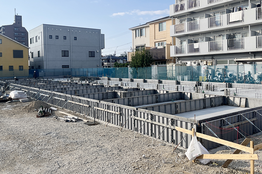 建設中のナーシング和楽縁元志賀