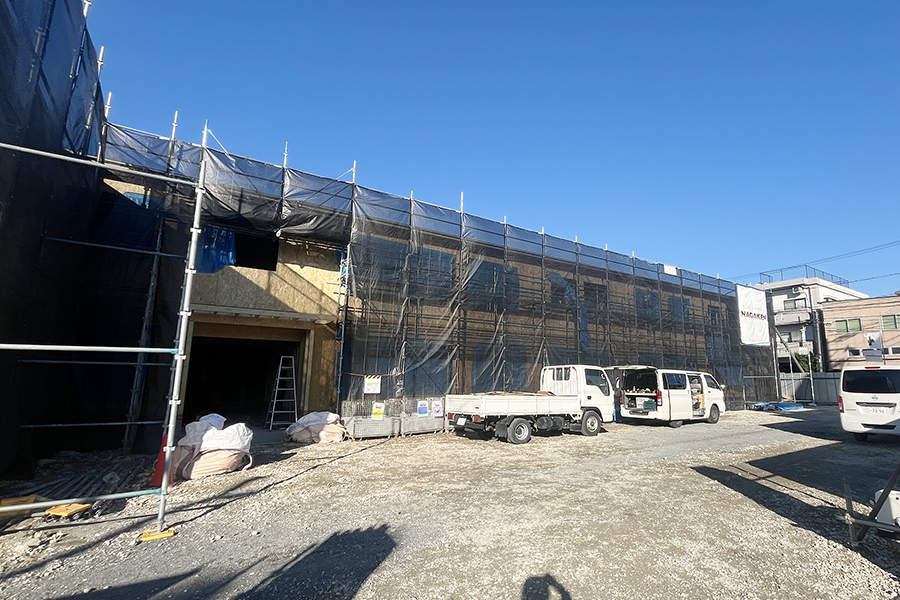 建設中のナーシング和楽縁元志賀