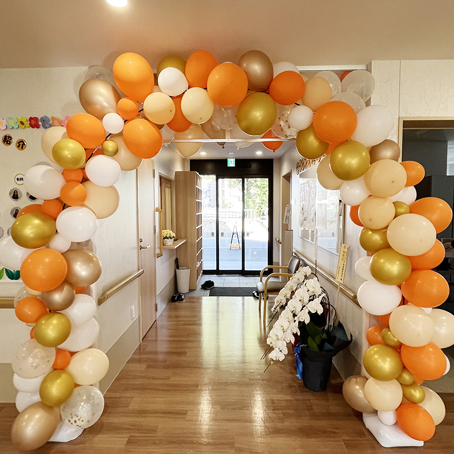 ナーシング和楽縁東春田 内覧会入口